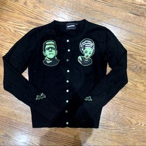 Banned Apparel Frankenstein Pinup Cardigan